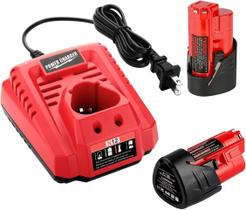 Bateria ANTRobut 12V 3500mAh Kit com 2 Unidades e Carregador Rápido
