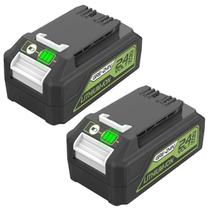 Bateria ANTRobut 24V 6,5Ah Kit com 2 para Greenworks Bateria ANTRobut 24V 6,5Ah Kit com 2 para Greenworks