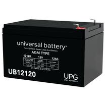 Bateria automática UPG UB12120 12V 12Ah SLA 15x10x10cm 3,5 kg