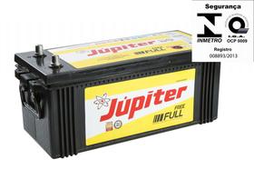 Bateria Automotiva Júpiter 170ah 12v J170he Com Prata