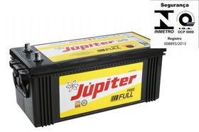 Bateria Automotiva Júpiter 180ah 12v Selada Com Prata