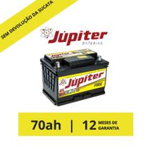 Bateria Automotiva Júpiter 70ah - Modelo JF70D (Polaridade - Direito)