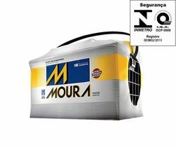 Bateria Automotiva Moura 60ah 12v Inteligente Selada Mi60AD