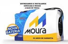 Bateria Automotiva MOURA 60Ah 12V M60GD e M60GE