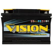 Bateria Automotiva Selada Vision 45ah 12v Com Prata