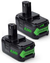 Bateria BATWAYPRO 18V 8.0Ah Li-Ion Pacote com 2 Unidades Substitutas Bateria BATWAYPRO 18V 8.0Ah Li-Ion Pacote com 2 Unidades Substitutas