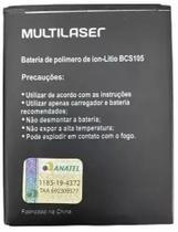 Bateria Bcs105 Compativel Multilaser F P9131