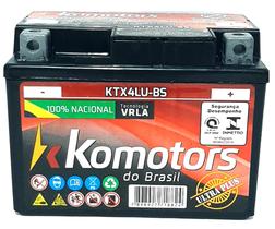 Bateria Biz 100 Biz100 Ks 4ah Crf110 Crf 110 Shineray Ttr 125 Address Ae 50 Komotors - 0089