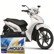 Bateria Biz 125 Motocicleta Biz 125 Es 2006 À 2015 Moura 5ah - /MOURA