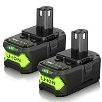 Bateria Bonacell P108 18V 8.0Ah Kit com 2 para Ryobi ONE+