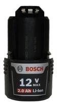 Bateria bosch 12v 2.0ah gba max lion 0a00