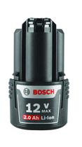 Bateria BOSCH BAT414 12V 2.0Ah de íon de lítio de alta capacidade Bateria BOSCH BAT414 12V 2.0Ah de íon de lítio de alta capacidade