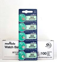 Bateria Botão 362 Sr721sw Murata Cartela C/ 05 Un