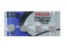 Bateria Botão 377 SR626SW Maxell 4 unidades