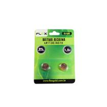 Bateria Botão Alcalina FX-LR02 LR1130AG10 1.5V Cartela Com 2 - Flex