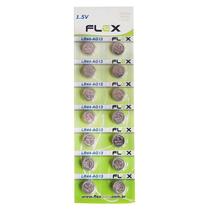 Bateria Botao Lr44 ( Cartela C/ 14 Unid.) Flex Fx-lr44 F108