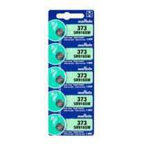 Bateria Botão Murata 373 SR916SW Óxido Prata 1.55V - Cartela 5 Unidades