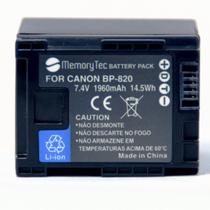 Bateria BP-820 para Canon HF-10, HF-G20, HF-M30, HF-S100 - Memorytec