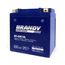 Bateria Brandy - Nanogel BY-GB10L - 11,0 Ah (YB10L-A2 / YB10L-B / YB10L-B2 / 12N10-3A / 12N10-3A-1 / 12N10-3A-2 / 12N10-3B / 12N11-3A* / 12N11-3A-1* )