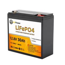 Bateria BtrPower 12V 30Ah LiFePO4 com BMS Integrado de 30A Bateria BtrPower 12V 30Ah LiFePO4 com BMS Integrado de 30A