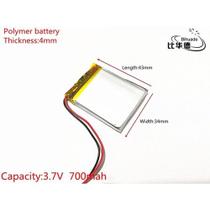 Bateria Caixa Som Clip 2 C/ 3,7v 700mah 4mmx34mmx43mm Mp3 , Bateria Caixa Som Clip 2 C/ 3,7v 700mah 4mmx34mmx43mm Mp3 ,