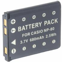 Bateria CANP-80 para câmera digital e filmadora Casio