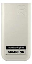 Bateria Carregador Portátil Samsung 3x USB-C, 20000mAh, Super Rápida 45W - Bege Bateria Carregador Portátil Samsung 3x USB-C, 20000mAh, Super Rápida 45W - Bege