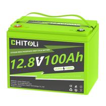 Bateria CHITOLI 12V 100Ah LiFePO4 de Ciclo Profundo com BMS
