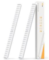 Bateria Closet Light Lightbiz de 80 LED regulável de 3000 mAh, pacote com 2 unidades