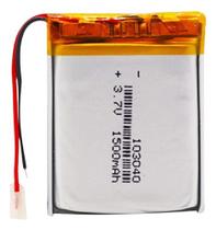 Bateria Com 2 Fios 103040 3,7v 1500mah 10mm X 30mm X 40mm