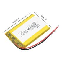 Bateria Com 2 Fios 603450 1200mah 6mm X 34mm X 50mm 3,7v Bateria Com 2 Fios 603450 1200mah 6mm X 34mm X 50mm 3,7v