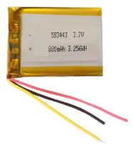 Bateria Com 3 Fios Qw583443 3.7v 3.256wh +880mah Bateria Com 3 Fios Qw583443 3.7v 3.256wh +880mah