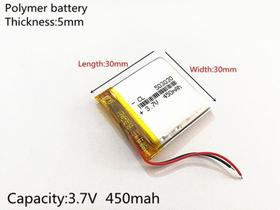 Bateria Com 450mah E 2 Fios C Bateria Com 450mah E 2 Fios C