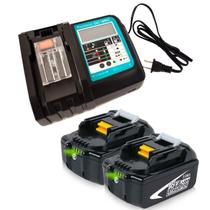 Bateria com carregador 18V 5.0Ah para Makita LXT400 BL1850B Bateria com carregador 18V 5.0Ah para Makita LXT400 BL1850B