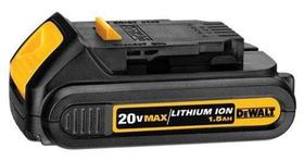 Bateria Compacta 20V Íon de Lítio 1,5 Ah DCB201 - DEWALT