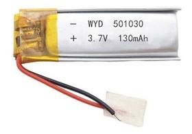 Bateria Compatível Com CAIXA DE SOM Tune 125bt 501030 130mah 2 Fios