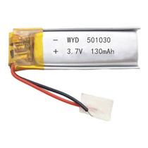 Bateria Compatível Com Tune 125bt 501030 130mah 2 Fios - bgb