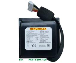 Bateria Compativel Partybox 100 Partybox100 - 2500mAh - SUN-INTE-260 Hexunbaba