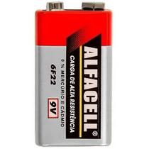 Bateria comum 9V Alfacell