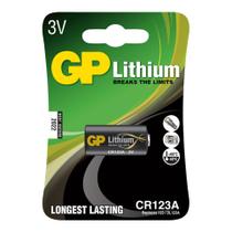 Bateria Cr123a 3v Lithium Gp - 1 Unidade