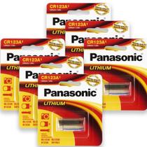 Bateria CR123a 3V Panasonic Kit C/6 Pilha Cr123 Bateria CR123a 3V Panasonic Kit C/6 Pilha Cr123