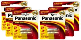 Bateria Cr123a Panasonic 3 Volts Original 06 Unidades