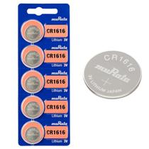 Bateria CR1616 Murata 3V Cartela com 5 Unidades Original Bateria CR1616 Murata 3V Cartela com 5 Unidades Original