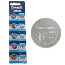 Bateria CR1616 Panasonic 3V Cartela com 5 Unidades Original Bateria CR1616 Panasonic 3V Cartela com 5 Unidades Original