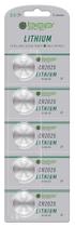 Bateria CR2025 3V Pilha Moeda Botão Lithium 5 Unidades - BAP
