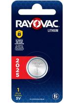 Bateria CR2025 Rayovac 3V Lithium Original 1 Unidade Moeda Bateria CR2025 Rayovac 3V Lithium Original 1 Unidade Moeda