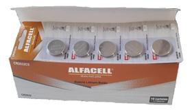 Bateria Cr2032 Caixa Com 50 Unidades Alcalina Atacado - ALFACELL