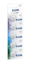 Bateria CR2032 Elgin 3v Moeda C/5 Un
