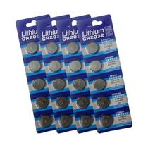 Bateria Cr2032 Kit 4 Cartelas Carro Com 20x Alarme Bateria Cr2032 Kit 4 Cartelas Carro Com 20x Alarme