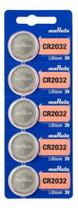 Bateria Cr2032 Murata 3v Cartela C/5 Unidades